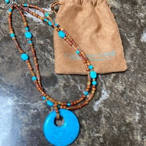 Coldwater Creek necklace, lobster Claw closing